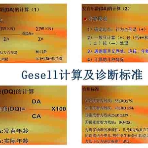 格塞爾嬰幼兒發展量表工具箱（xiāng）Gesell智能（néng）發育診斷係統軟件